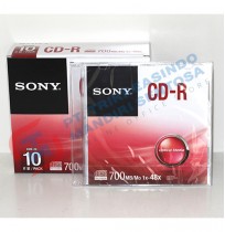 CD R Sony + Casing Single Pack